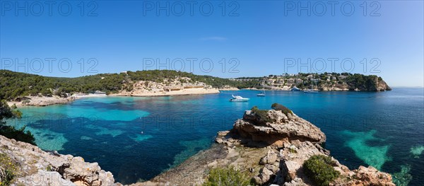 Hidden beach of Portals Vells