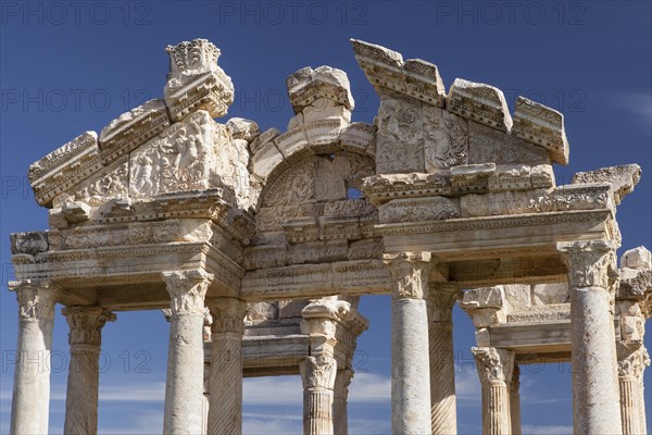 Tetrapylon in the ancient city of Aphrodisias