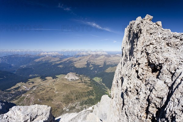 Summit of Cima Vezzena Mountain