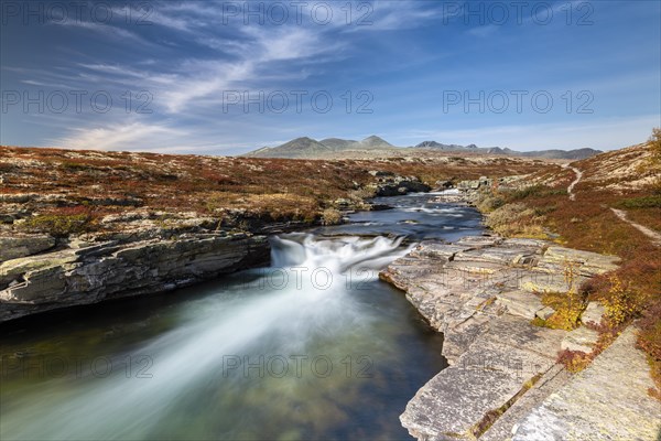 River Store Ula in autumn Rondane National Park