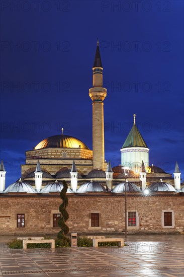 Mevlana monastery with Rumi's Mausoleum