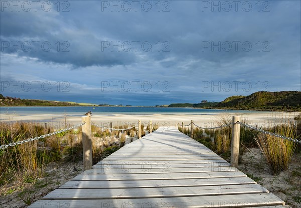 Boardwalk to beach