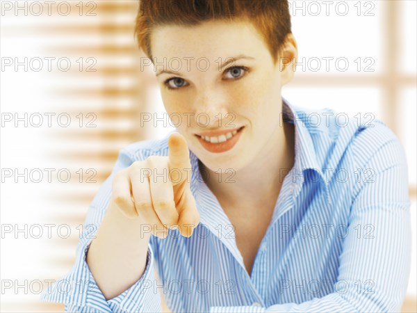 Businesswoman in an office