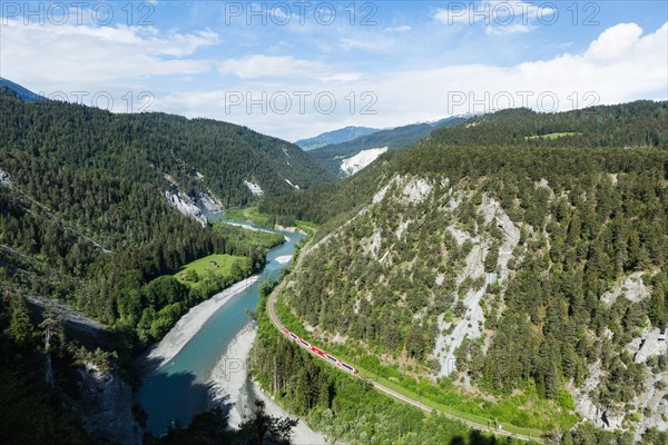 Rhaetian Railway train