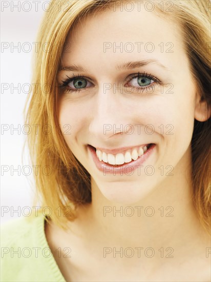 Young woman smiling