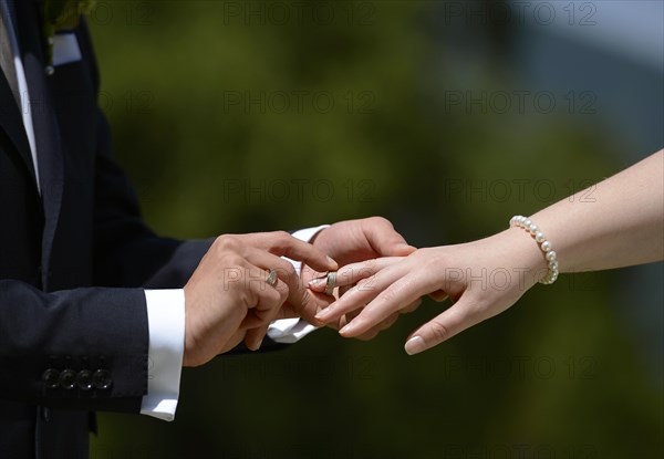 Exchanging wedding ring