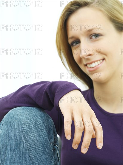 Young woman smiling