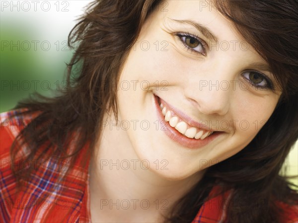 Smiling young woman