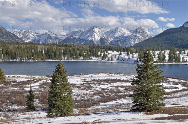 Molas Lake and the San Juan Mountains