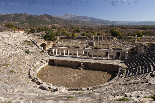 Amphitheatre in the ancient city of Aphrodisias