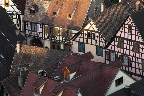 Roofs of the old town in the morning light