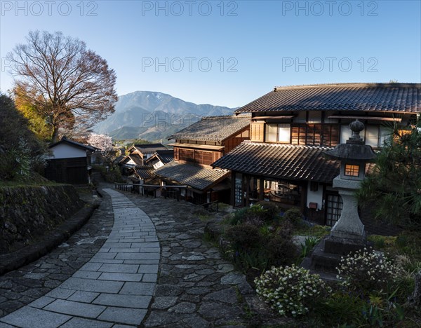 Historic village on Nakasendo street