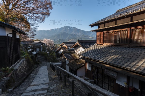 Historic village on Nakasendo street