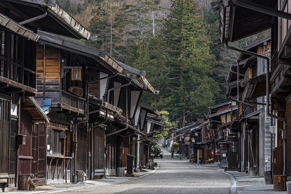 Old traditional village on the Nakasendo road