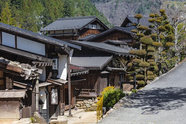 Old village on Nakasendo street