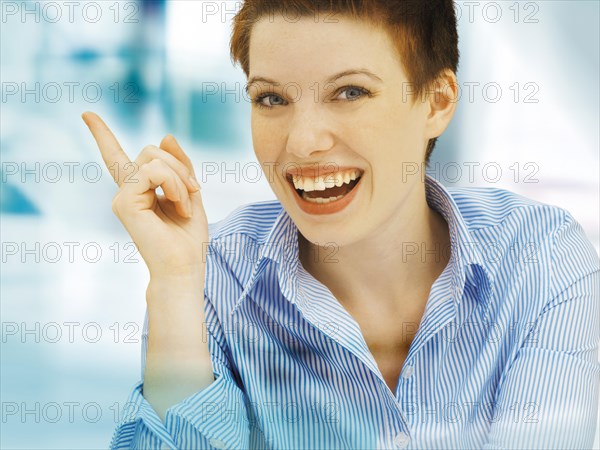 Businesswoman in an office