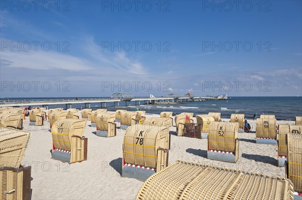 Beach chairs on the beach