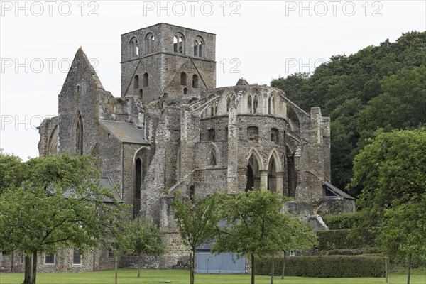 Ruins of the abbey church