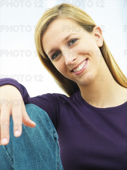 Young woman smiling