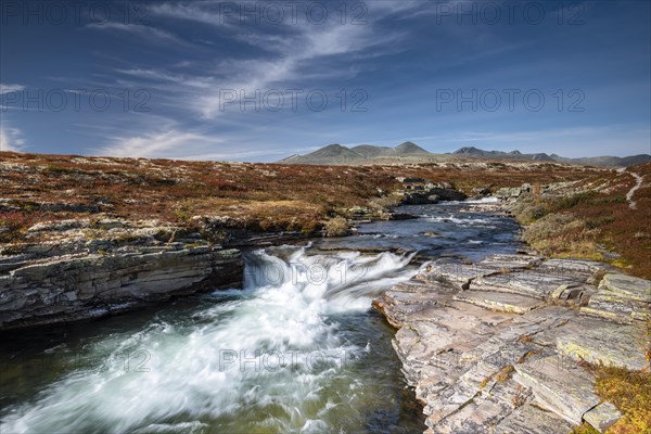 River Store Ula in autumn Rondane National Park