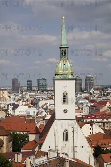 City view with St. Martin's Cathedral