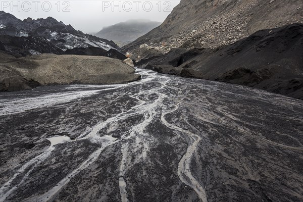 Glacier river