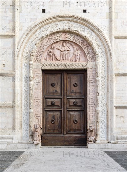 Romanesque main portal