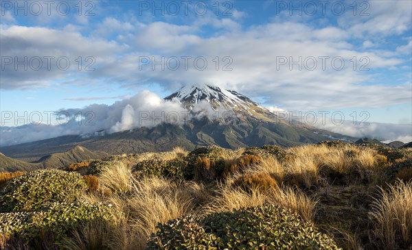 Stratovolcano Mount Taranaki or Mount Egmont