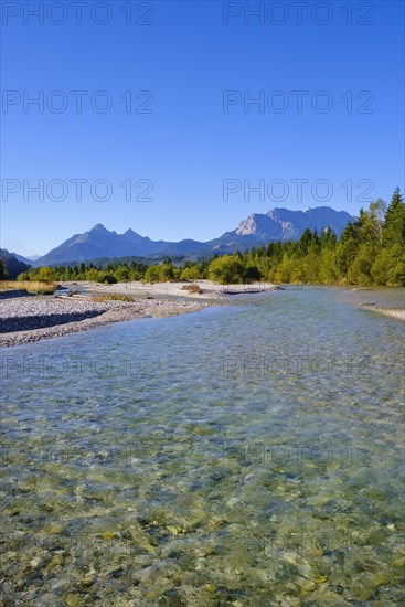 Isar near Krun