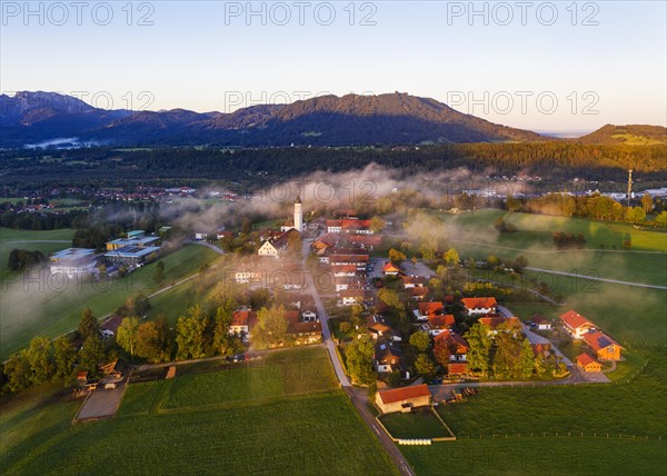 Gaissach in the morning light