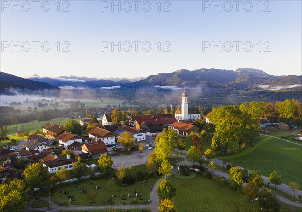 Gaissach in the morning light