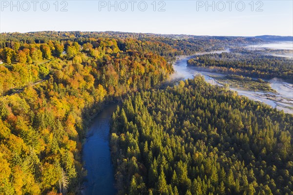 Mouth of the Loisach into the Isar