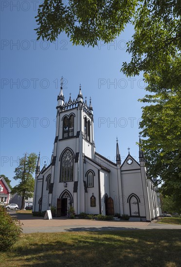 The Anglican Church of St. John's in the Old Town of Lunenburg