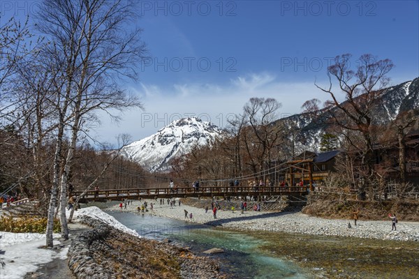 Bridge over Azusa River