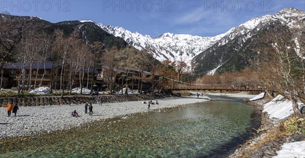 Bridge over Azusa River