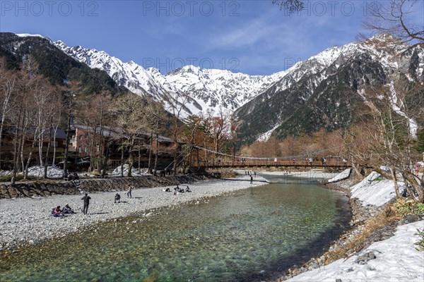 Bridge over Azusa River