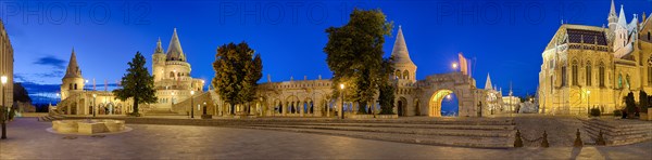 Panorama of the Fishermen's Bastion