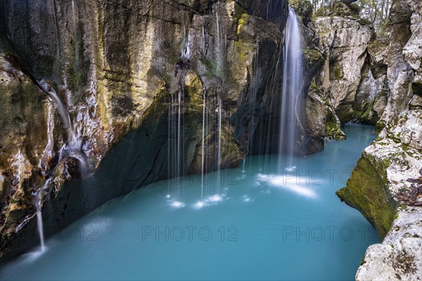 Waterfall in Soca Canyon