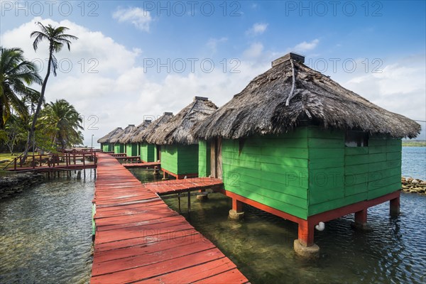 Overwater bungalows