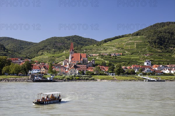 View of Weissenkirchen in the Wachau