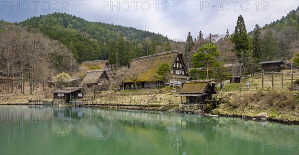Reconstruction of an old Japanese village