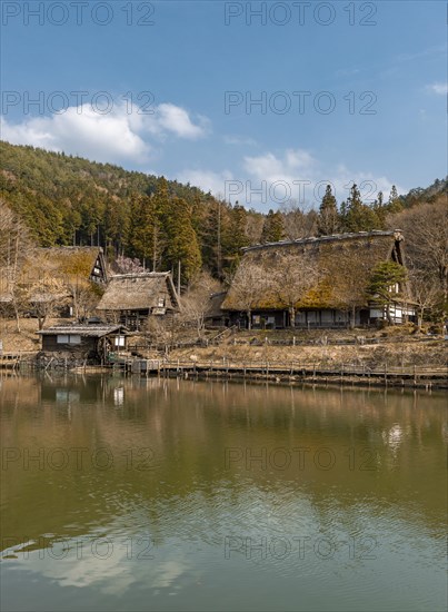 Reconstruction of an old Japanese village