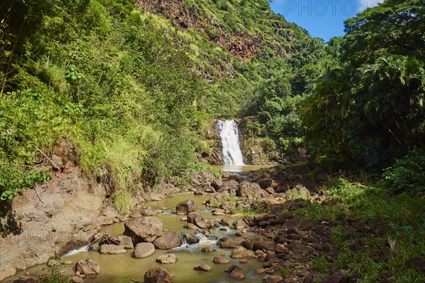 Waimea Falls in the Waimea Valley