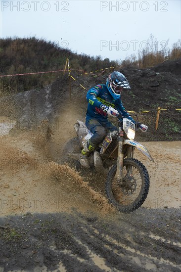 Off-road motocross rider