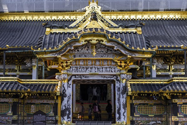 Magnificent Tosho-gu Shrine from the 17th century