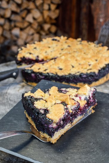 Blueberry pie