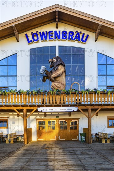 Lowenbrau festival tent