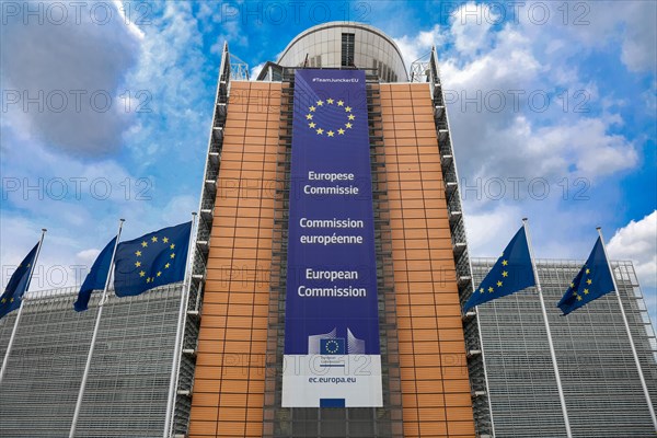 The Berlaymont building is the seat of the European Commission