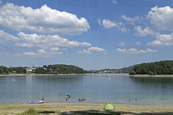 Bathing beach Berghauser Bucht