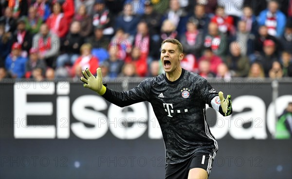 Goalkeeper Manuel Neuer FC Bayern Munich FCB calls